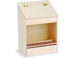 Voederbak - Vogel - Hout - 16x10x23,5 cm