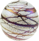 Urn Bol – Glazen Urn - Urn Glas - Mini urn - Urn voor as - Urn Glasobject - Urn Kunst - Gedenkstuk -  As Bol Terra 0,5L