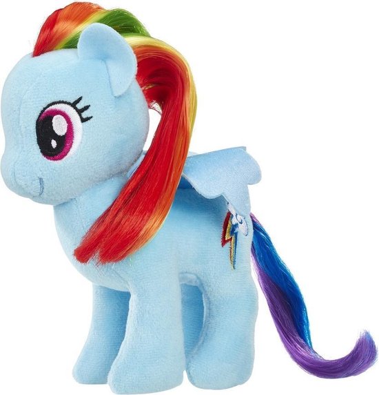 Binnenwaarts Bully aardbeving Hasbro Knuffel My Little Pony: Rainbow Dash 16 Cm Blauw | bol.com