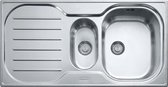 Franke spoelbak Compact plus CPX 651-P RVS opbouw