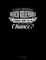 A Day Without Beach Volleyball Probably Won't Kill Me. But Why Take the Chance.