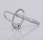 Insertable | Penisplug Bam | Metaal | Eikelring | max. ∅ 8 mm