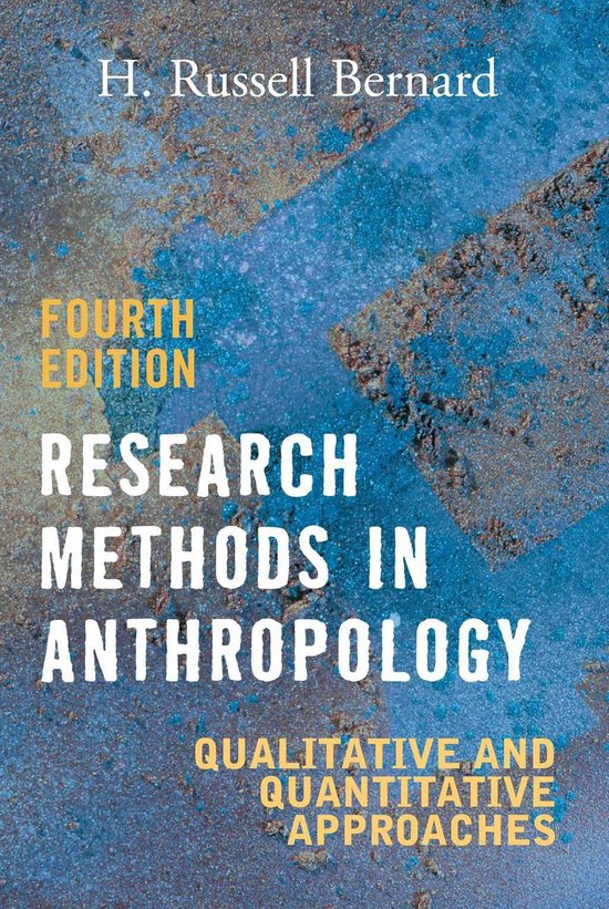 Research Methods in Anthropology (ebook), H. Russell Bernard ...