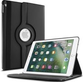 Apple iPad Mini 1 / 2 / 3 - Leer Zwart Draaibare 360 Graden Cover Hoes - Book Case met Multi-Stand Rotatie