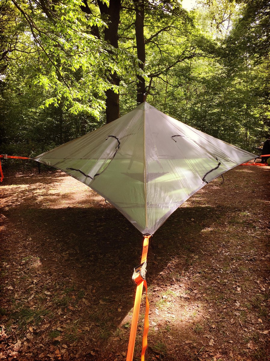 Boom Tent Stealth - 3 personen - 4 seizoenen - camo (camouflage) | bol.com