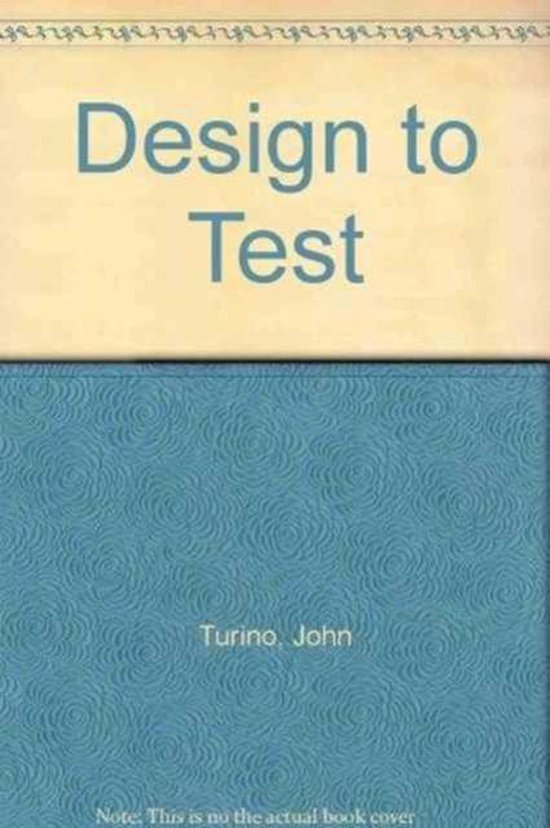Design to Test - cover