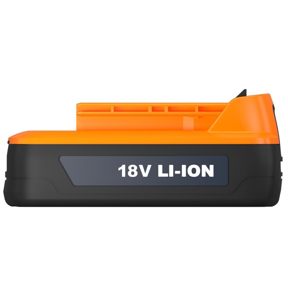 FERM - CDA1077S - Accu – 18V Li-Ion – 1.5Ah – Voor - Accuboormachine - CDM1114S - CDM1122P - CDM1111S - Opgeladen - Met - CDA1080S - Snel lader