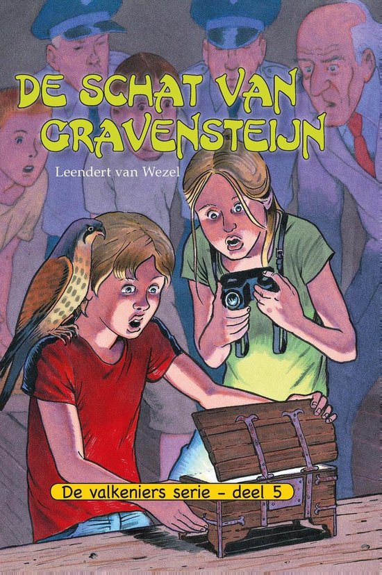De Valkeniers serie 5 - De schat van Gravensteijn - cover
