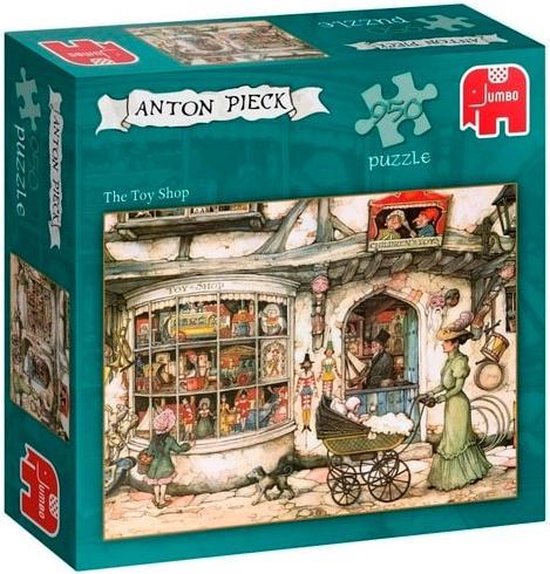 Allerlei soorten krullen Paleis Jumbo Premium Collection Puzzel Anton Pieck De Speelgoedwinkel - Legpuzzel  - 950 Stukjes | bol.com
