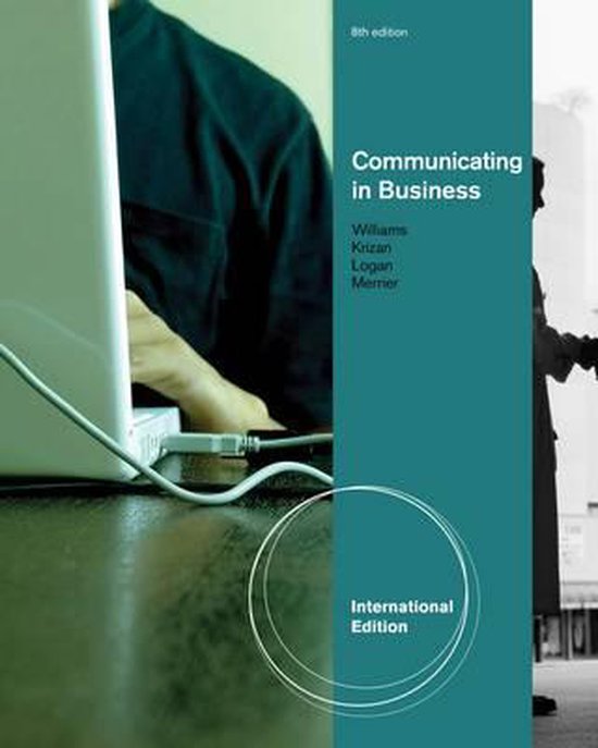 Communicating In Business - cover