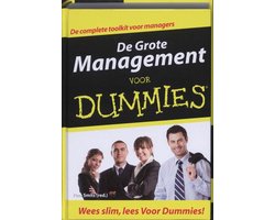 Omslag van Voor Dummies - De Grote management voor Dummies
