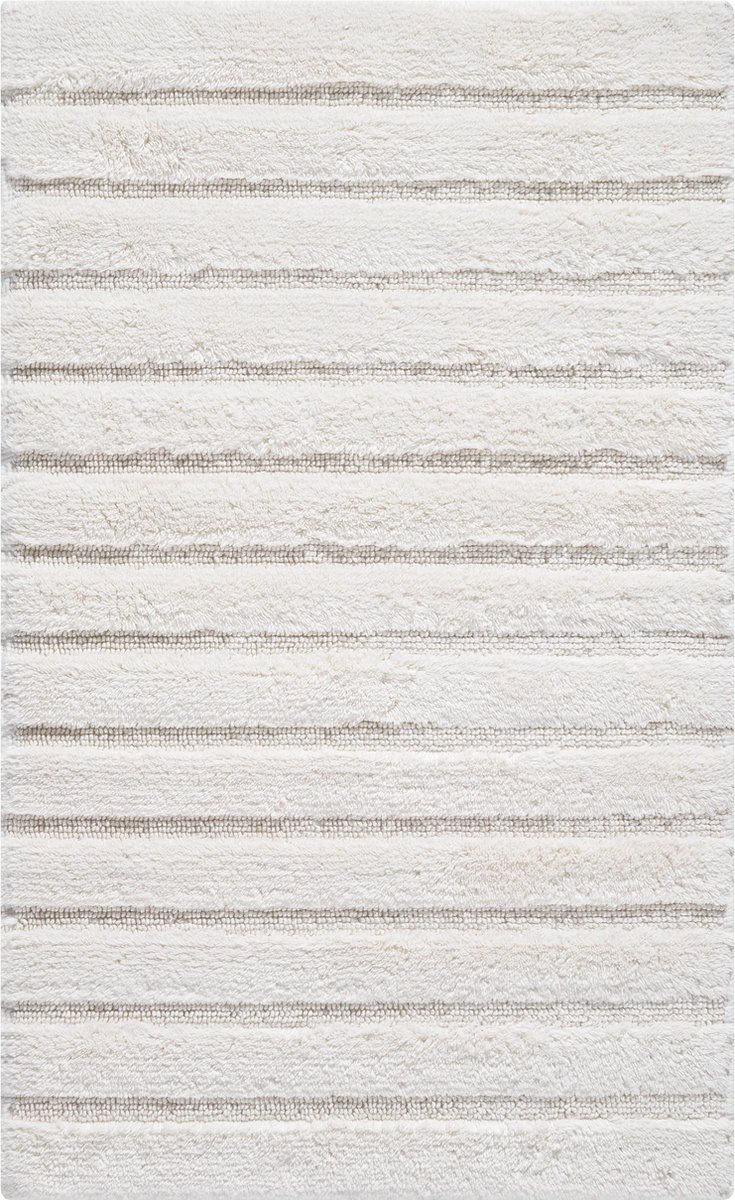 Casilin California - Anti-slip Badmat - Ivoor - 70 x 120 cm