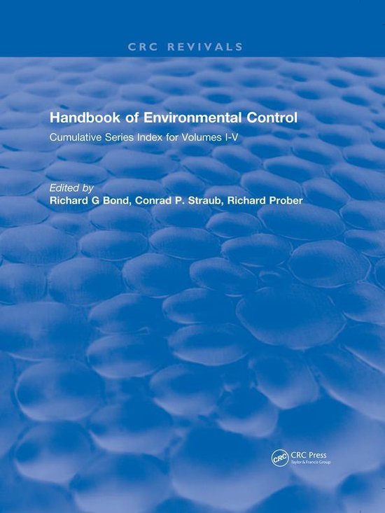 Handbook of Environmental Control (ebook), Richard G Bond