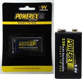 2 Stuks - Powerex Precharged 9.6V 230mAh oplaadbaar