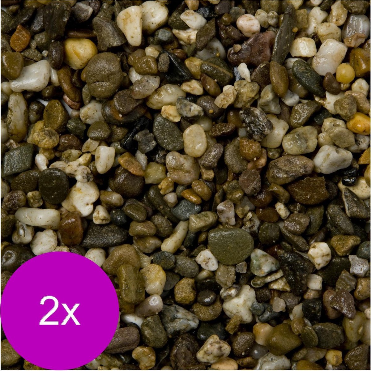 Aquariumgrind Black 1-3mm - 9 kg - Aquarium knaller
