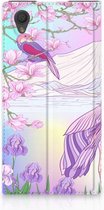 Sony Xperia L1 Standcase Hoesje Bird