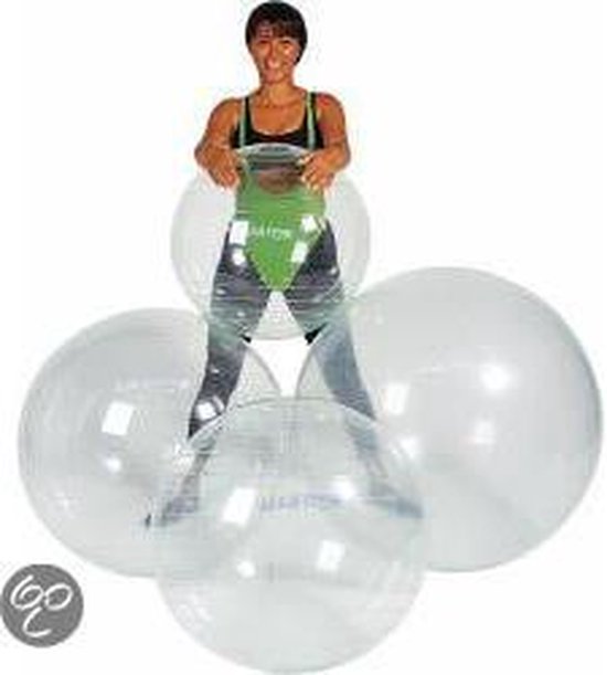 Gymnic Opti Ball 65 - Ballon assis et ballon de fitness - Transparent - Ø  65 cm | bol