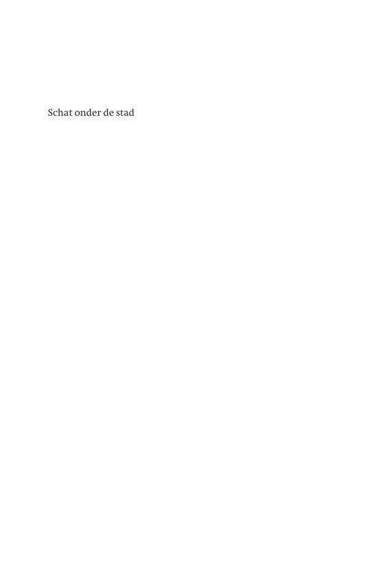 Pagina met de titel 'Schat onder de stad'.