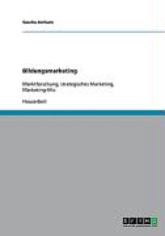 Bildungsmarketing - cover