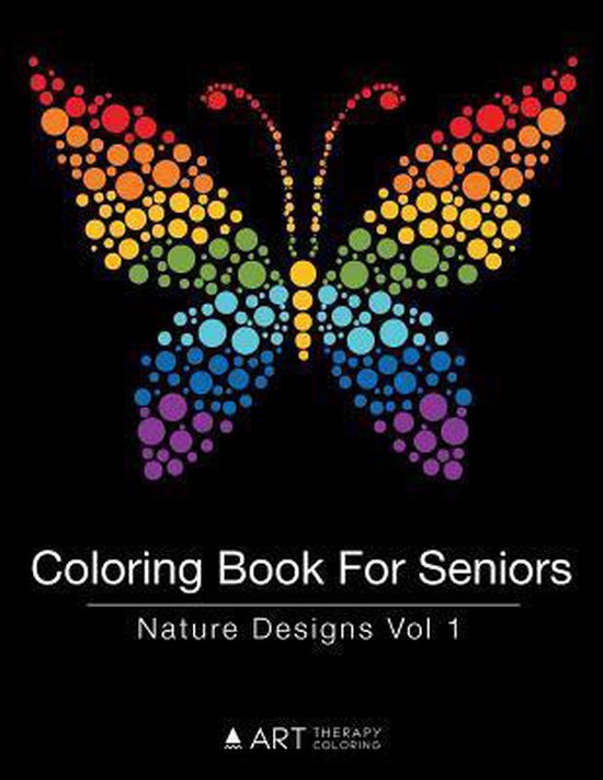 Coloring Book for Seniors - cover