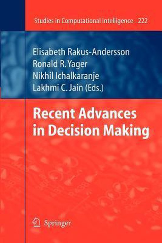Recent Advances in Decision Making - cover