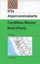 DAV Alpenvereinskarte 0/3A Cordillera Blanca Nordteil 1 : 100 000