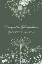 Planificateur Hebdomadaire Juillet 2019 - Juin 2020