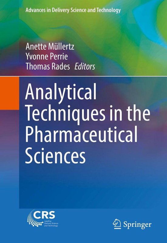 Advances in Delivery Science and Technology - Analytical Tec ... - cover