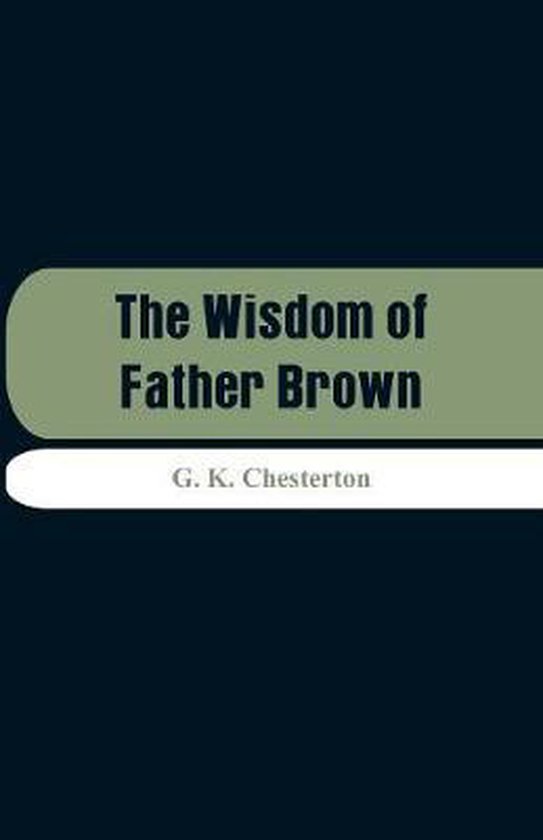 The Wisdom of Father Brown - cover