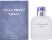 MULTI BUNDEL 3 stuks Dolce and Gabbana Light Blue Homme Eau De Toilette Spray 125ml