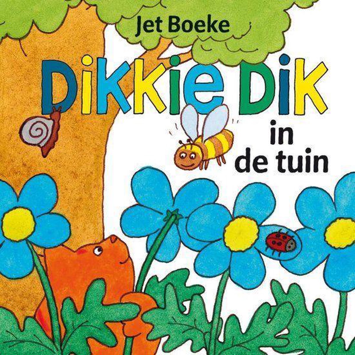 Kinderboeken Dikkie Dik in de tuin
