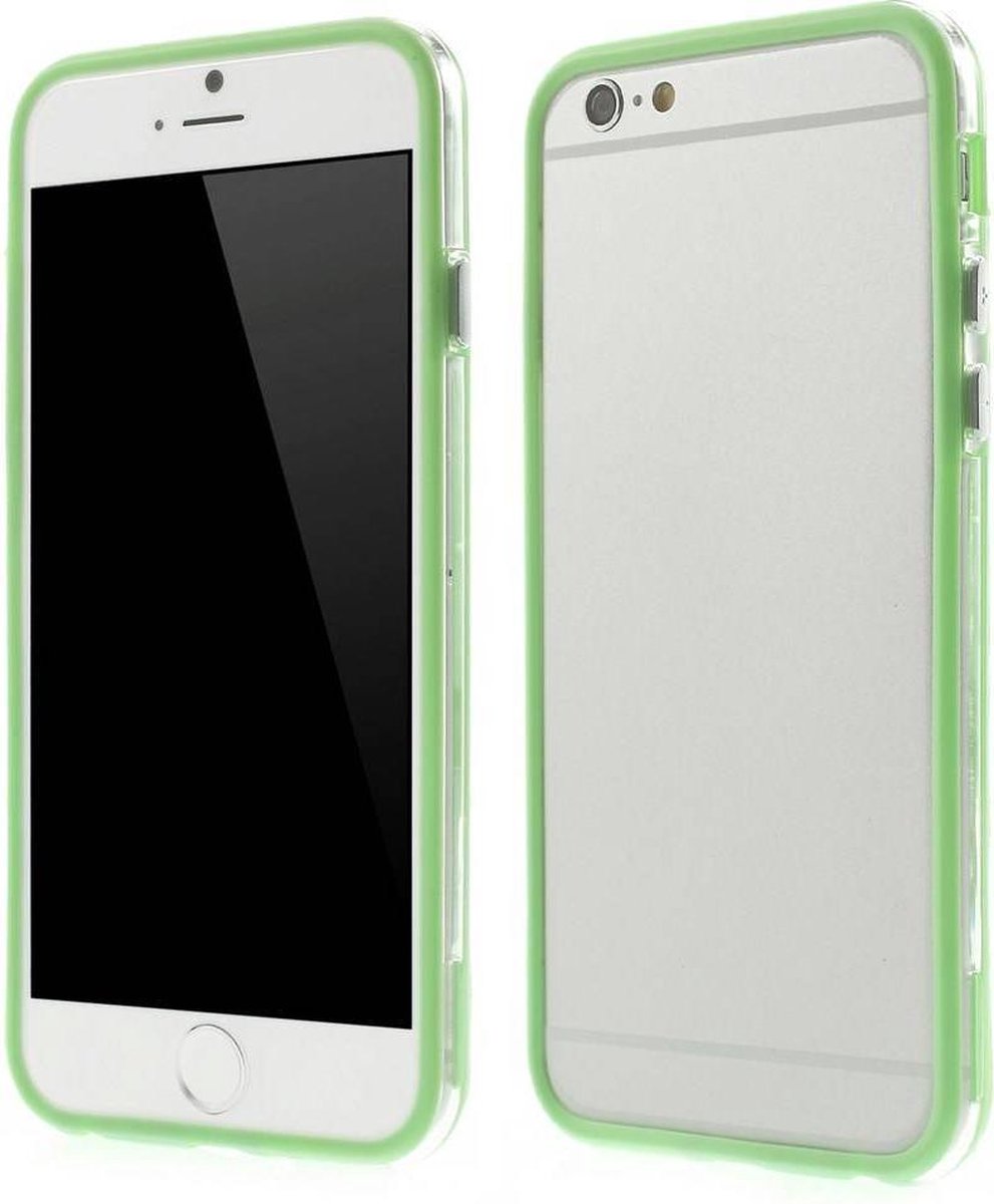 TPU Combo Bumper iPhone 6(s) - Groen