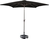 Kopu® vierkante parasol Altea 230x230 cm - Black