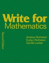 Write for Mathematics