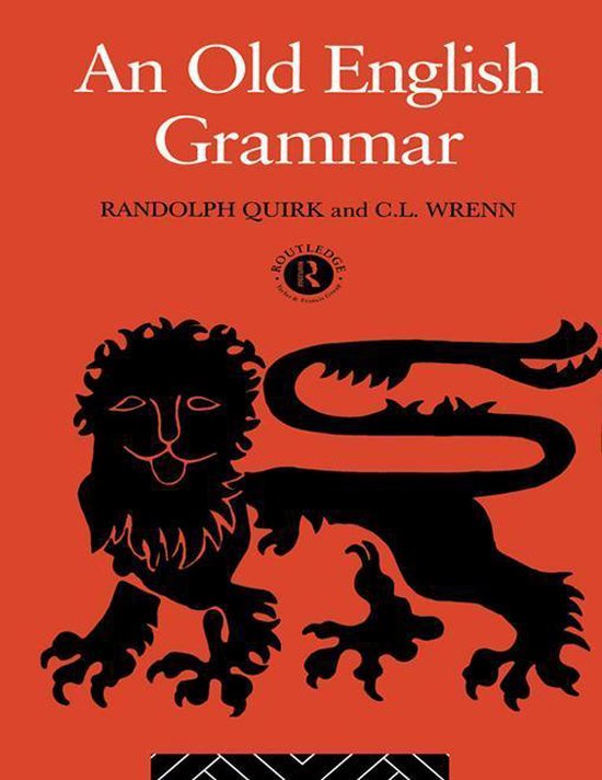 An Old English Grammar - cover