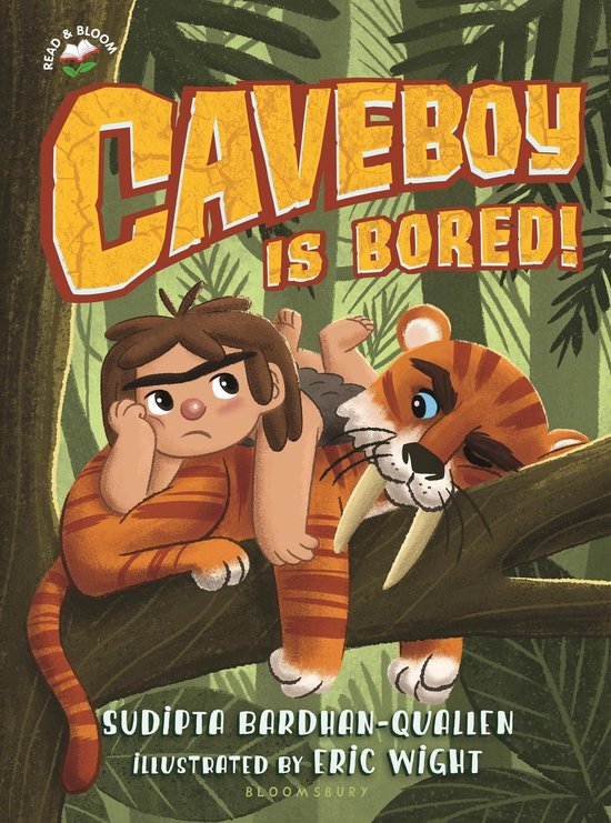 Read & Bloom - Caveboy Is Bored! - cover