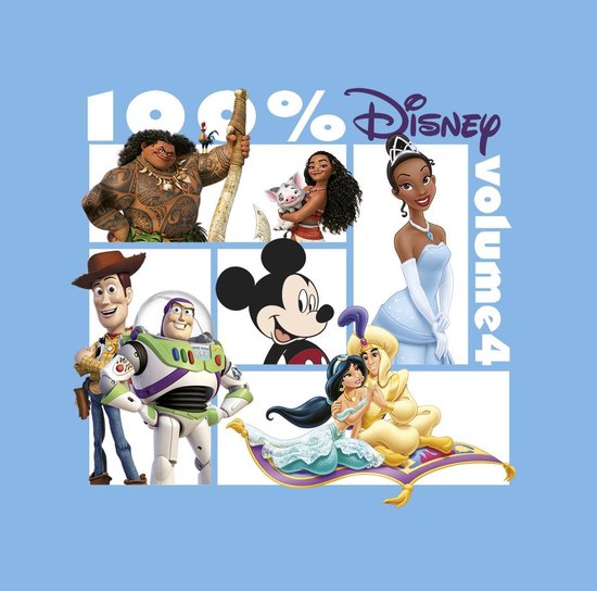 Stevenson Zogenaamd Treinstation 100% Disney - Volume 4, various artists | CD (album) | Muziek | bol.com