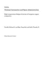 High Temperature Fatigue Behavior of Tungsten Copper Composites