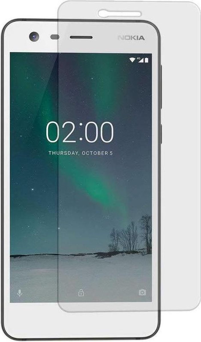 Tempered Glass Screenprotector 9H voor Nokia 2.1