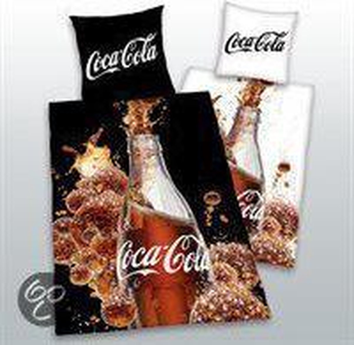 Recensie knuffel gas Dekbedovertrek Coca Cola - Zwart - 1-persoons (140x200 cm + 1 sloop) |  bol.com