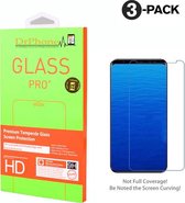 DrPhone 3x Samsung S9 Glas - Glazen Screen protector - Tempered Glass 2.5D 9H (0.26mm)