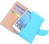 LG L Prime Portemonnee Hoesje Turquoise - Book Case Wallet Cover Hoes