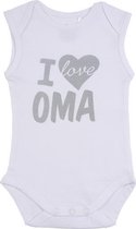 Fun2Wear Romper love oma white maat 56