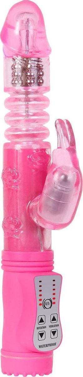 Eva Haar Eerste Stotende Vibrator - Roze
