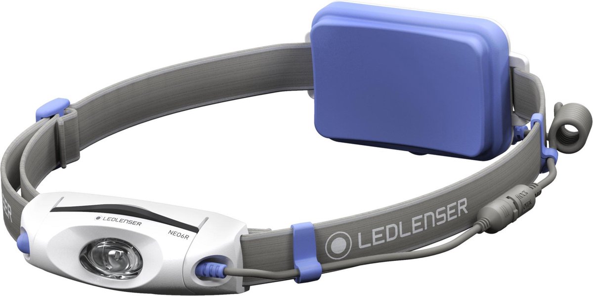 Ledlenser Hoofdlamp - grijs/blauw