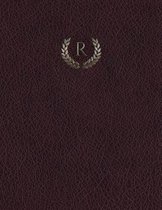 Monogram R Sketchbook