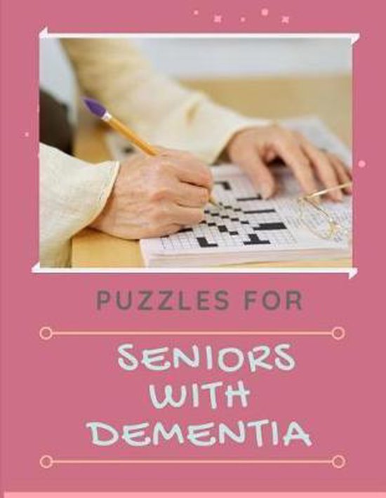 Puzzles For Seniors With Dementia Crossword Puzzle Book for Adults