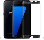 3D glazen screenrotector voor de Samsung Galaxy S7 Edge - Zwart