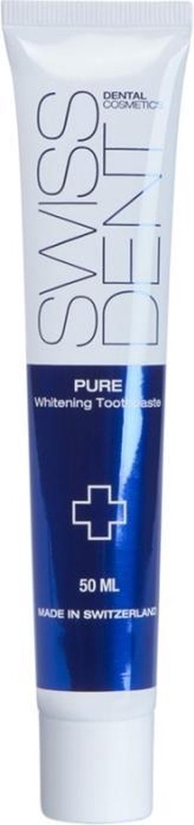 Swissdent Dental Cosmetics Pure Whitening Toothpaste Tandpasta 100 ml