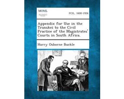 Appendix for Use in the Transkei to the Civil Practice of the Magistrates' Courts in South Africa.
